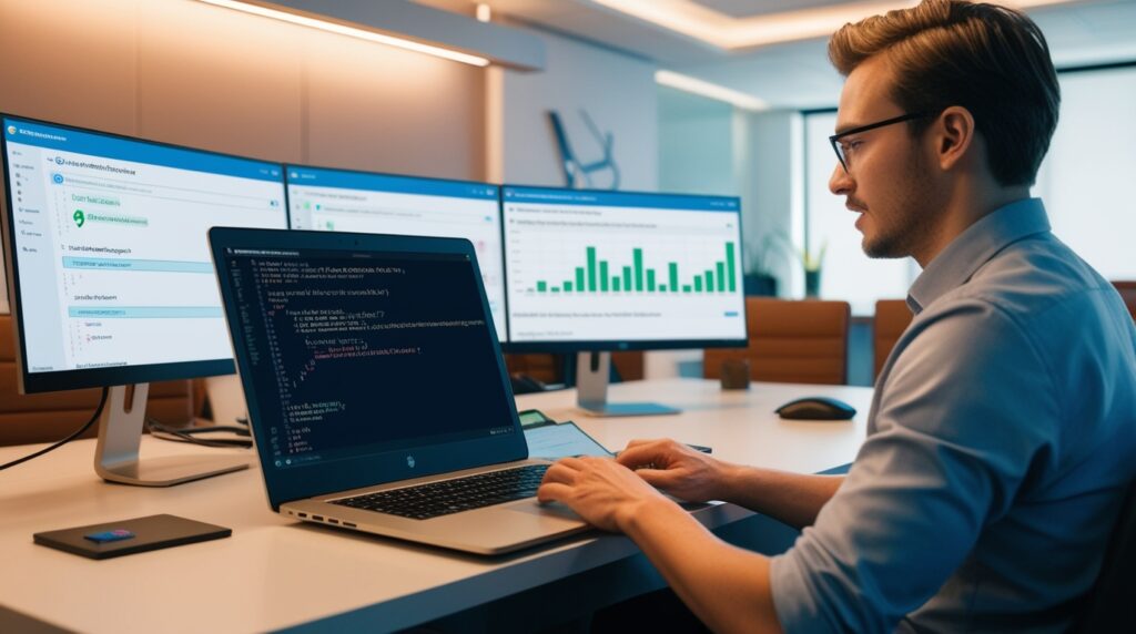 Programista wprowadzjący GitHub Actions